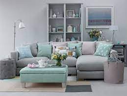 Soothing Pastel Living Room Scheme 1 Pastel Living Room Grey Couch Living Room Living Room Decor Grey Couch