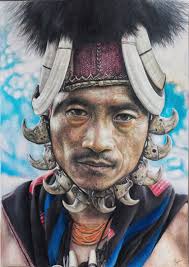 World Art Day: Two Naga artists paint life into canvas