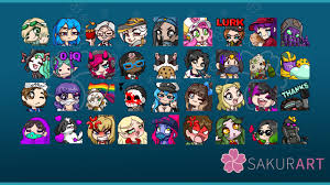 I Will Make Amazing Twitch Emotes And Badges In Bulk For You Twitch Twitch App Kappa Twitch