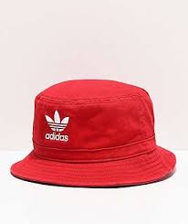 Adidas Adicolor Bucket Hat Black Adidas Scarlet Washed Bucket Hat Zumiez In 2020 Outfits With Hats Red Bucket Hat Adidas Bucket Hat