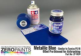 Metallic Blue Paint Similar To Ps 16 60ml Zp 1454 Zero