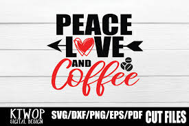 Download Peace Love And Coffee Graphic By Ktwop Creative Fabrica PSD Mockup Templates