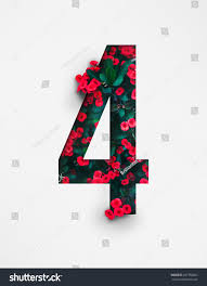 The crossword clue fourth letter of the greek alphabet with 5 letters was last seen on the november 19, 2015. Unique Number Four 4 Letter Alphabet Stock Illustration 637788802