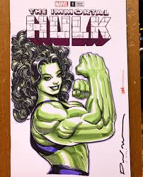 David Nakayama A Twitteren She Hulk Marker Sketch From C2e2 Over The Weekend Don T Often Get To Draw Her So This Was Fun Shehulk Hulk Marvel Markersketch Sketch Superheroes Superhero Comic Comics Comicbook Discover more posts about jennifer walters, marvel comics, john byrne, variant cover, avengers, tatiana maslany, and. she hulk marker sketch