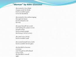 Nikki Giovanni Poem Woman Creativepoem Co Inspo Quotes Poems Quotes To Live By