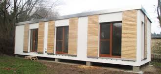 Das Smarthouse Gleich Nach Dem Aufstellen Anbau Gartenhaus Baustil Fertiggerichte