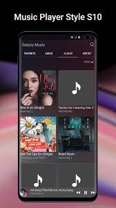 Simple free program for enjoying music. S10 Music Player Galaxy Player For S10 Plus For Android Apk Download