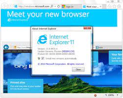 This update is available from windows update. Developer Preview Of Internet Explorer 11 For Windows 7 Is Now Available