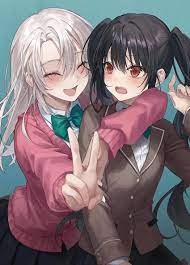 shimotsuki shiho and nakayama azusa (shimotsuki-san wa mob ga suki) drawn  by r_o_ha | Danbooru