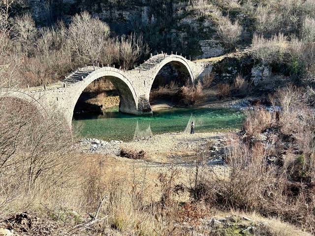 Zagori & Vikos Gorge Day Trip from Corfu with Stone Bridges