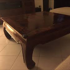 There are no reviews yet. Great Deal Teak Opium Coffee Table 1m 1m Furniture Home Living Furniture Tables Sets On Carousell