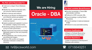 Pin By Jkcs On Jobs Oracle Database Oracle Dba We Are Hiring