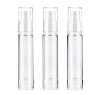 3pcs Empty Airless Pump Bottles Refillable Clear Travel Lotion Compact  Vacuum Press Pump Bottle Cream Cosmetic Container for DIY Foundation, Gel,  ...