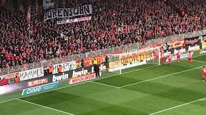German bundesliga match hoffenheim vs 1. Union Berlin Wieder Fan Plakat Gegen Dietmar Hopp Spielunterbrechung