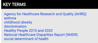 Learn vocabulary, terms, and more with flashcards, games, and other study tools. Afr Amercan Health Chapter 9 Part One Health Disparities And The Impact On The Lives Of Children Issues Concerns And Solutions Flashcards Quizlet