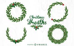 Check spelling or type a new query. 3 Christmas Wreath Illustration Set Vector Download