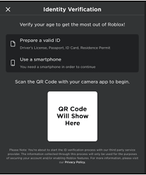 Age Id Verification – Roblox Support