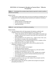 Goals Objectives Example