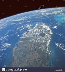Earth satellite view United States of America. Florida Peninsula ...
