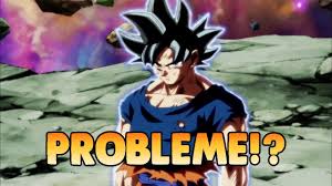 Le Probleme De Goku Ultra Instinct Dragon Ball Super Youtube
