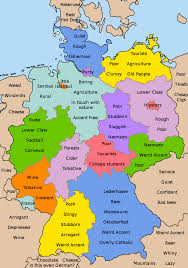 Tyskland from mapcarta, the open map. Germany Stereotype Maps Vivid Maps Map Germany Germany Map