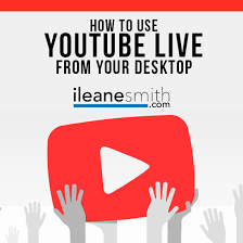This method can help you screencast hd presentations,games,tutorials etc. How To Start A Youtube Live Stream From Your Desktop Ileane Smith