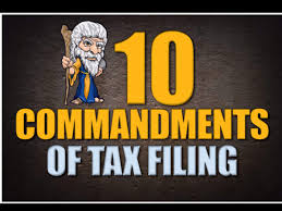 income tax return filing ten rules you must follow while