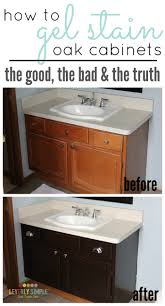 Eggshell and matte finishes are impractical and will show every smudge. How To Use Gel Stain On Cabinets The Good The Bad