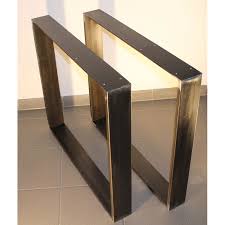 Whether you're a 'throw and go' or an 'everything in its place' person, a storage box creates a tidy look and complements your style. Industrial Design Table Frame Clear Lacquer Crude Steel 80x73 249 76