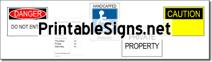 › free make your own printables. Printable Signs