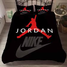 Air Jordan Printed Bedding Sets Duvet Cover Set Duvet Bedding Sets Bedding Sets Designer Bed Sheets