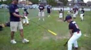 Hit the ball with a broomstick or hit stick, driving the ball into the net. Baseball Hitting Stick Youtube