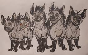 Suricart — Janja and a few of his crew. Long live hyenas !