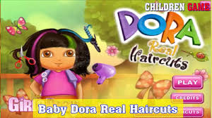 Children Game Baby Dora Real Haircuts Dora Games Baby Games Games For Kids