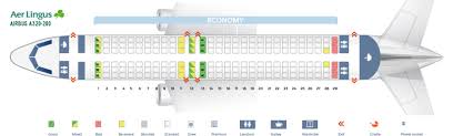 seat map airbus a320 200 aer lingus best seats in plane