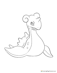 Plus, it's an easy way to celebrate each season or special holidays. Pokemon Lapras Coloring Page Coloring Page Central
