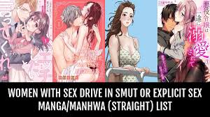 Women with sex drive in smut or explicit sex manga manhwa (Straight) 