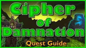 We did not find results for: Tbc Classic Guide Cipher Of Damnation Quest Chain Guide Youtube
