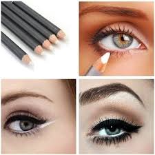 Black And White Eyeliner Pencil 5pcs Women Smooth Makeup Eye Liner Pencil White Black Podvodka Dlya Glaz Makiyazh Brovej Belyj Karandash Dlya Glaz