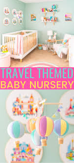 This helps all your kids feel like decorating is a fun family activity. Travel Themed Nursery Inspiration Sugar And Soul