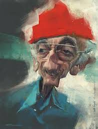 Jacques-Yves Cousteau by Jeff Stahl (France)