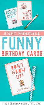 | whilst these kinds of free printable birthday cards for adults are commonly utilized by individuals who wish to use the same card for numerous occasions, it is really very difficult to print these types of cards. Free Funny Printable Birthday Cards For Adults Eight Designs
