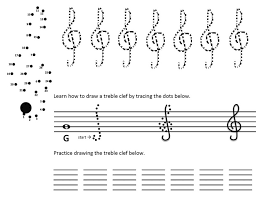 Start with a dot on the fourth line. Introducing The Treble Clef Music At Frost Road Elementary