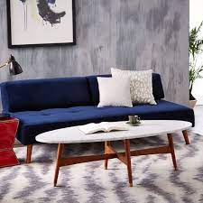 2 tone grey and white marble coffee table. Reeve Mid Century Oval Coffee Table Marble Top