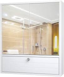 Check spelling or type a new query. Buy Tangkula Bathroom Mirror Cabinet Wall Mounted Medicine Cabinet With Mirror Doors Adjustable Shelf Mirrored Bathroom Storage Cabinet Bathroom Wall Cabinet 21 5 X 5 5 X 24 5 Inches White Online In Indonesia B07jgqr7py