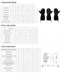 Bergans Size Guide