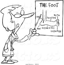 4444x4135 foot coloring page inspirational hands and feet coloring pages 1024x919 feet coloring pages fabulous jesus washes the disciples feet 320x240 feet coloring sheet images for feet coloring page clip art library Vector Of A Cartoon Female Foot Doctor Pointing At A Chart Coloring Page Outline By Toonaday 20516