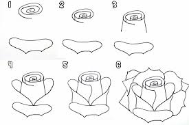 Smart Class Skellies For Dia De Los Muertos Easy Flower Drawings Flower Drawing Roses Drawing