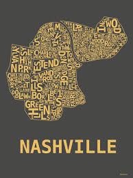 Never Knew Nashville Areas Make Up A Similar Shape To Elvis S Hair Weird Nashville The Neighbourhood East Nashville
