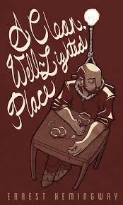 A Clean Well Lighted Place By Taylour Beadling Via Behance Hemingway Illustration Art Inspo